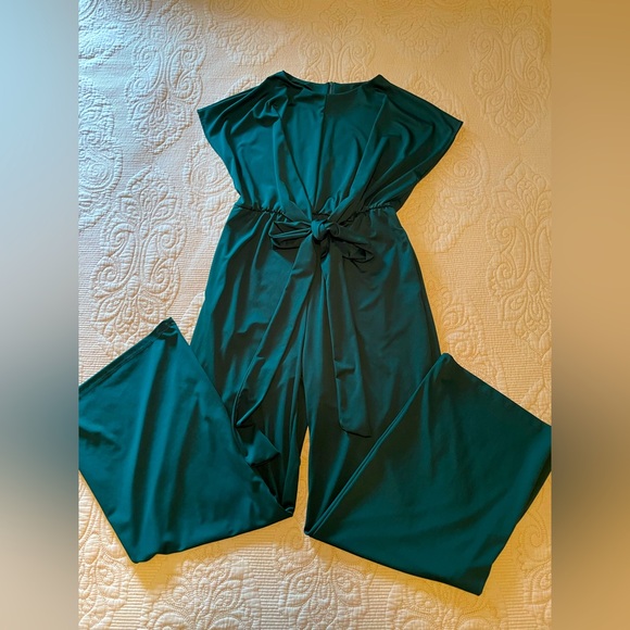 Green Jumpsuit - Picture 3 of 7